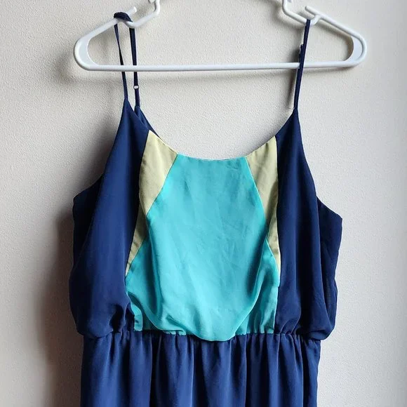 Olive & Oak Lightweight Blue Dress Size Large - Picture 8 of 16